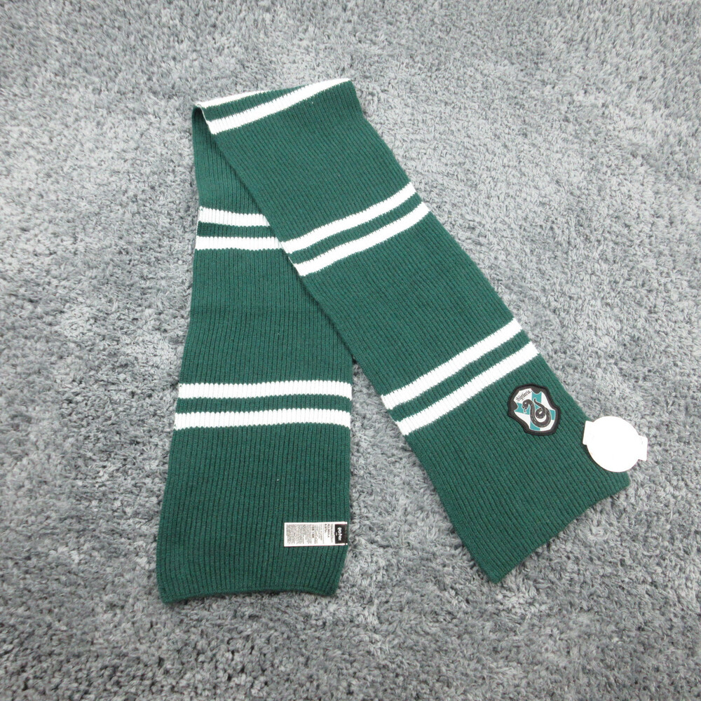 Slytherin Scarf Green White Striped Harry Potter 9x64* NWT